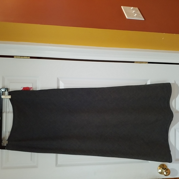 NYC MADE! Vintage Skirt! Perfect Condition. Charcoal Gray. NWT. Long, Maxi. - Picture 6 of 11